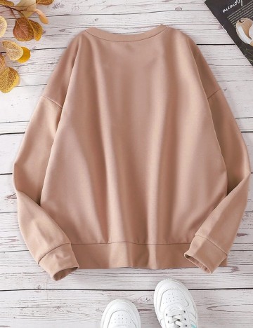 Bluza Shein Kids, crem