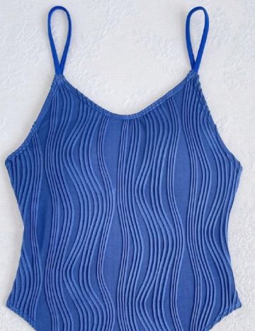 Costum de baie SHEIN, albastru