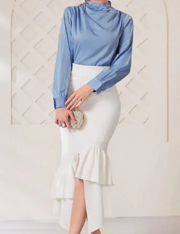 Bluza SHEIN, albastru Albastru