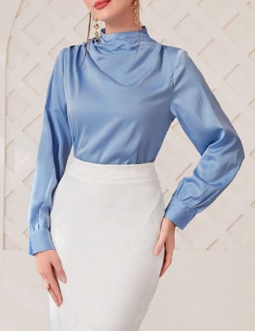 Bluza SHEIN, albastru