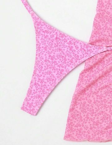 Costum de baie SHEIN, roz