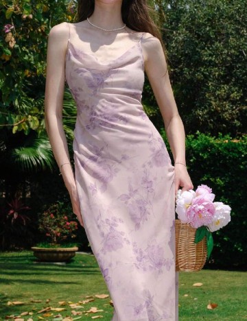 Rochie lunga SHEIN, floral print