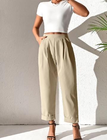 Pantaloni SHEIN, bej