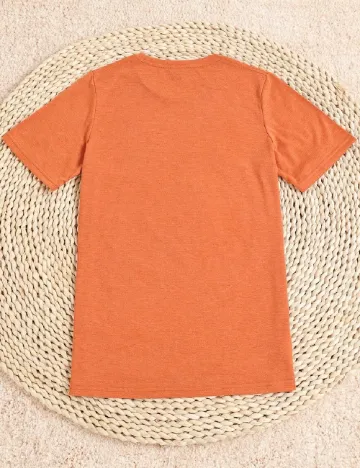 Tricou SHEIN CURVE, portocaliu Portocaliu