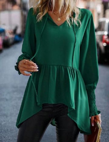 Bluza SHEIN, verde