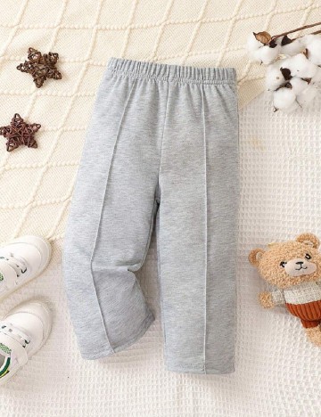 Pantaloni Shein Kids, gri