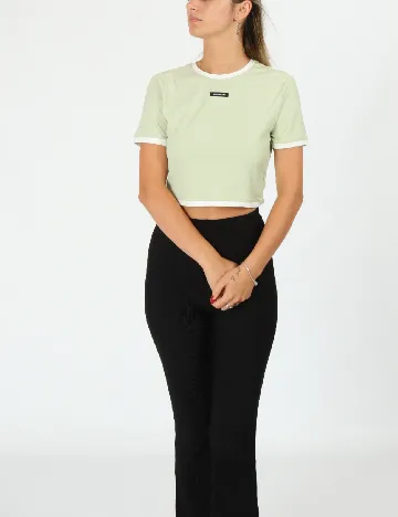 Top SHEIN, verde Verde