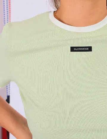 Top SHEIN, verde Verde