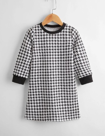 Rochie Shein Kids, alb/negru