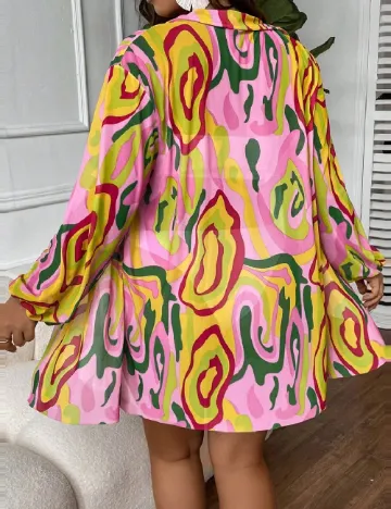Kimono SHEIN CURVE, mix culori Mix culori