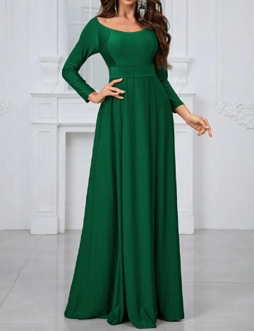 Rochie lunga SHEIN, verde