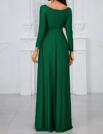 Rochie lunga SHEIN, verde Verde