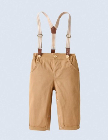 Pantaloni Shein Kids, maro