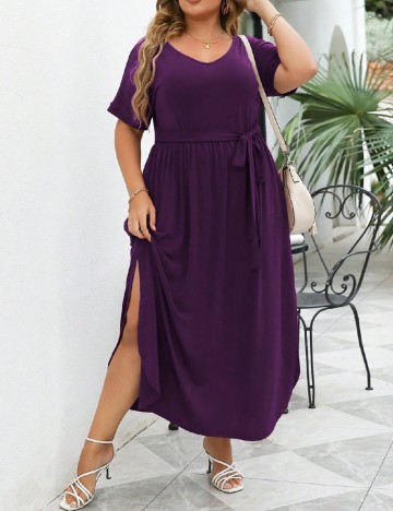 Rochie lunga SHEIN CURVE, mov