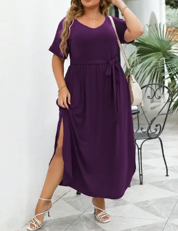 Rochie lunga SHEIN CURVE, mov