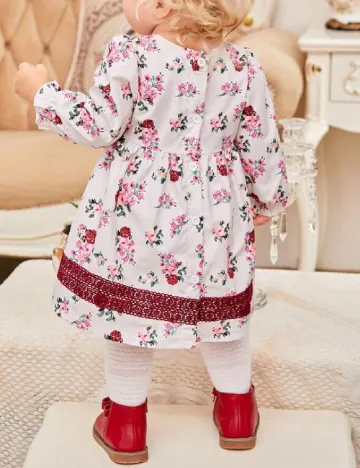 Rochie Shein Kids, alb Alb