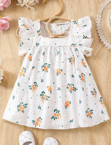 Rochie Shein Kids, alb Alb