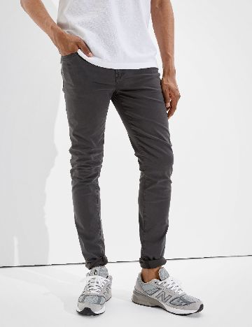 Pantaloni American Eagle, gri