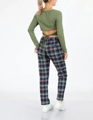 Top SHEIN, verde Verde