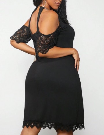 Rochie scurta SHEIN CURVE, negru