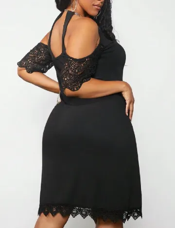 Rochie scurta SHEIN CURVE, negru Negru