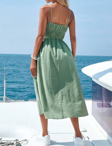 Rochie medie SHEIN, verde