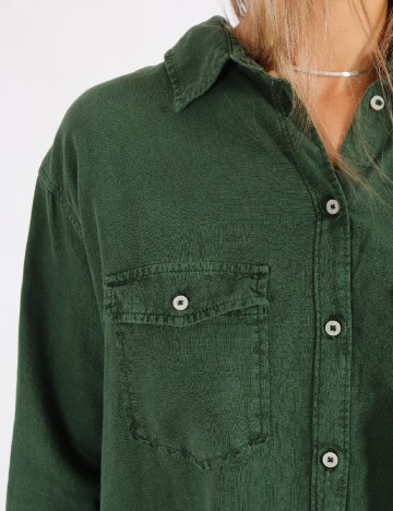 Camasa Oversize American Eagle, verde