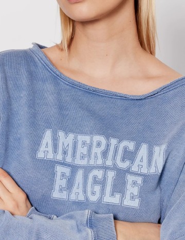 Bluza American Eagle, albastru