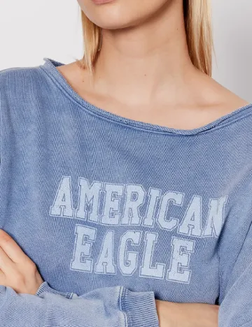 Bluza American Eagle, albastru Albastru