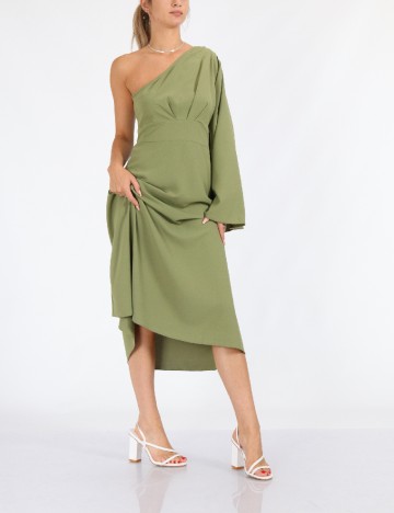 Rochie medie SHEIN, verde