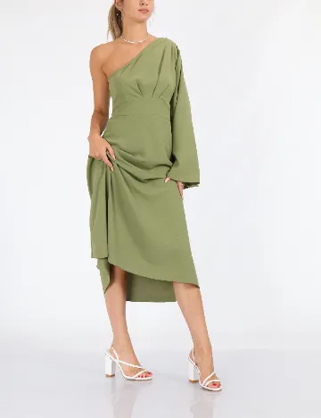 Rochie medie SHEIN, verde Verde