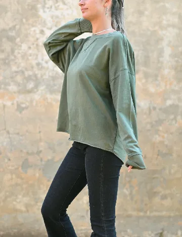 Bluza Aerie, verde Verde