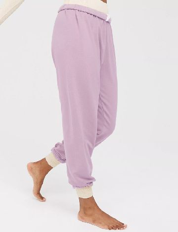 Pantaloni de pijama Aerie, mov