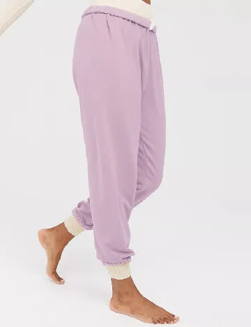 Pantaloni de pijama Aerie, mov Mov