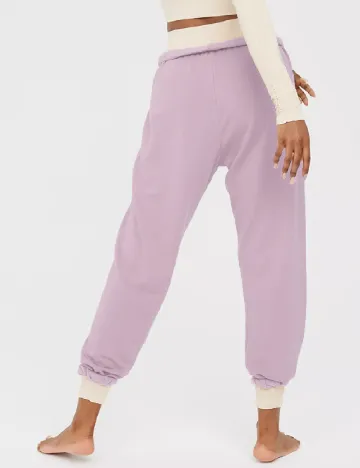 Pantaloni de pijama Aerie, mov Mov