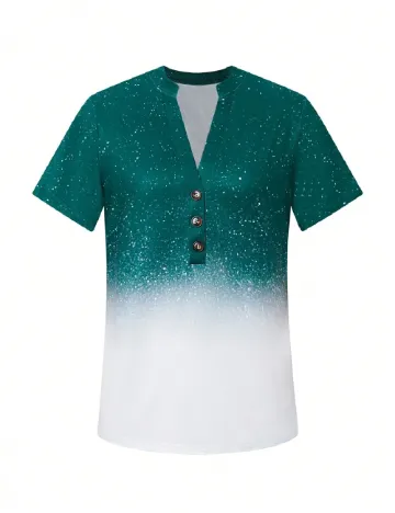 Tricou Emery Rose, verde/alb Verde