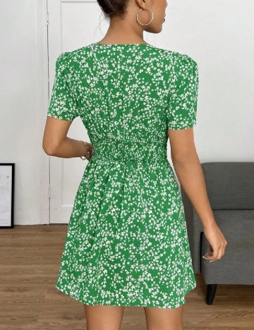 Rochie scurta SHEIN, verde