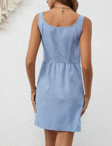 Rochie scurta SHEIN, albastru