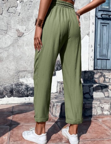 Pantaloni SHEIN, verde