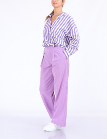 Pantaloni SHEIN, mov