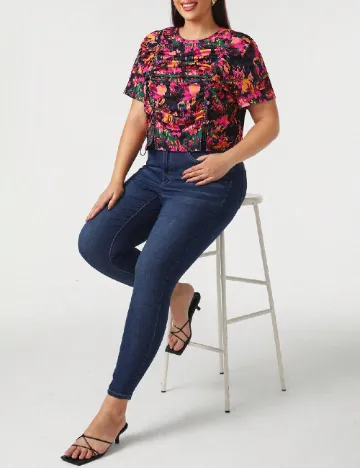 Top SHEIN CURVE, mix culori