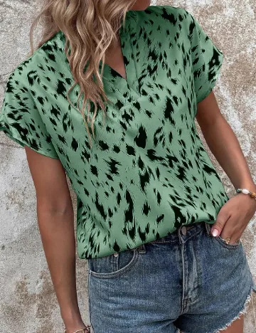 Bluza SHEIN, verde Verde