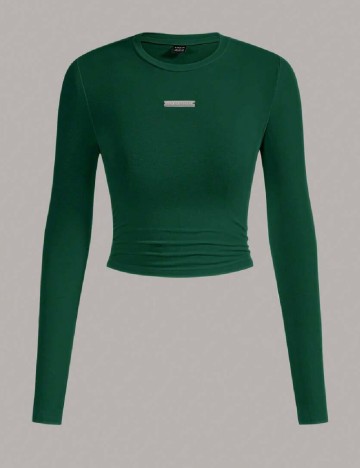 Top SHEIN, verde