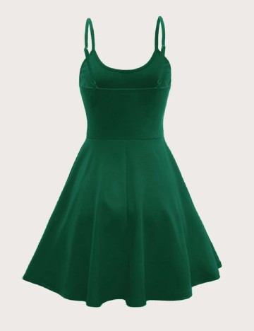 Rochie scurta SHEIN, verde