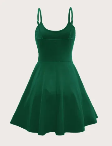 Rochie scurta SHEIN, verde Verde