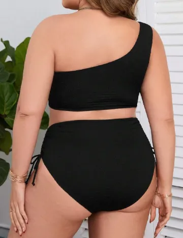 Costum de baie SHEIN CURVE, negru Negru