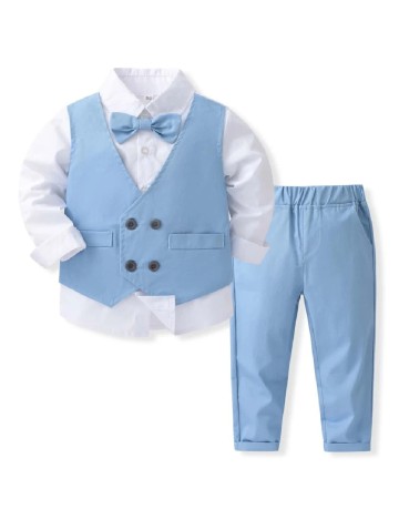 Costum Shein Kids, albastru