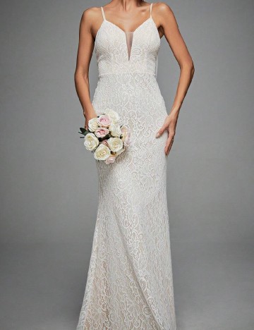 Rochie lunga SHEIN, alb