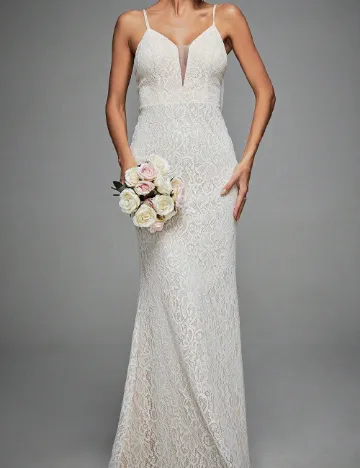 Rochie lunga SHEIN, alb