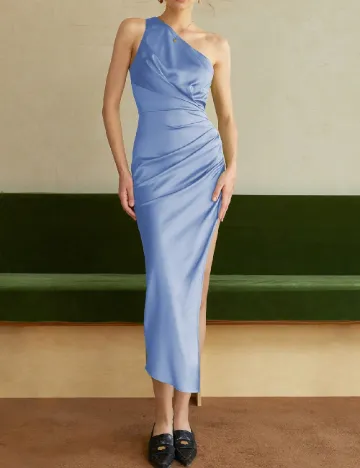 Rochie medie SHEIN, bleu Albastru